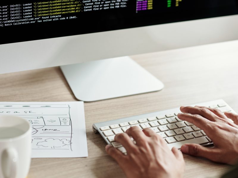Front end Developer Checking Website